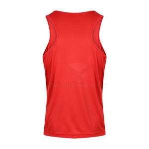 Gilet de boxe sans manches en coton pour hommes, respirant, décontracté, sans couture, pour l'entraînement sportif, avec logo personnalisé, produit OEM - Product Image 2