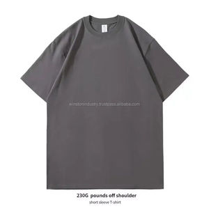 Nouveau T-Shirt Homme 100% Coton Imprimé Personnalisé Motif Solide 150 Gsm Décontracté Unisexe Commande Minimum 10 Pièces - Product Image 6