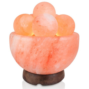Vente en gros de lampes à sel rose de l'Himalaya à LED solides raffinées pour un meilleur sommeil soulagement du stress et amélioration de l'humeur emballées dans un sac ou un sachet - Product Image 2