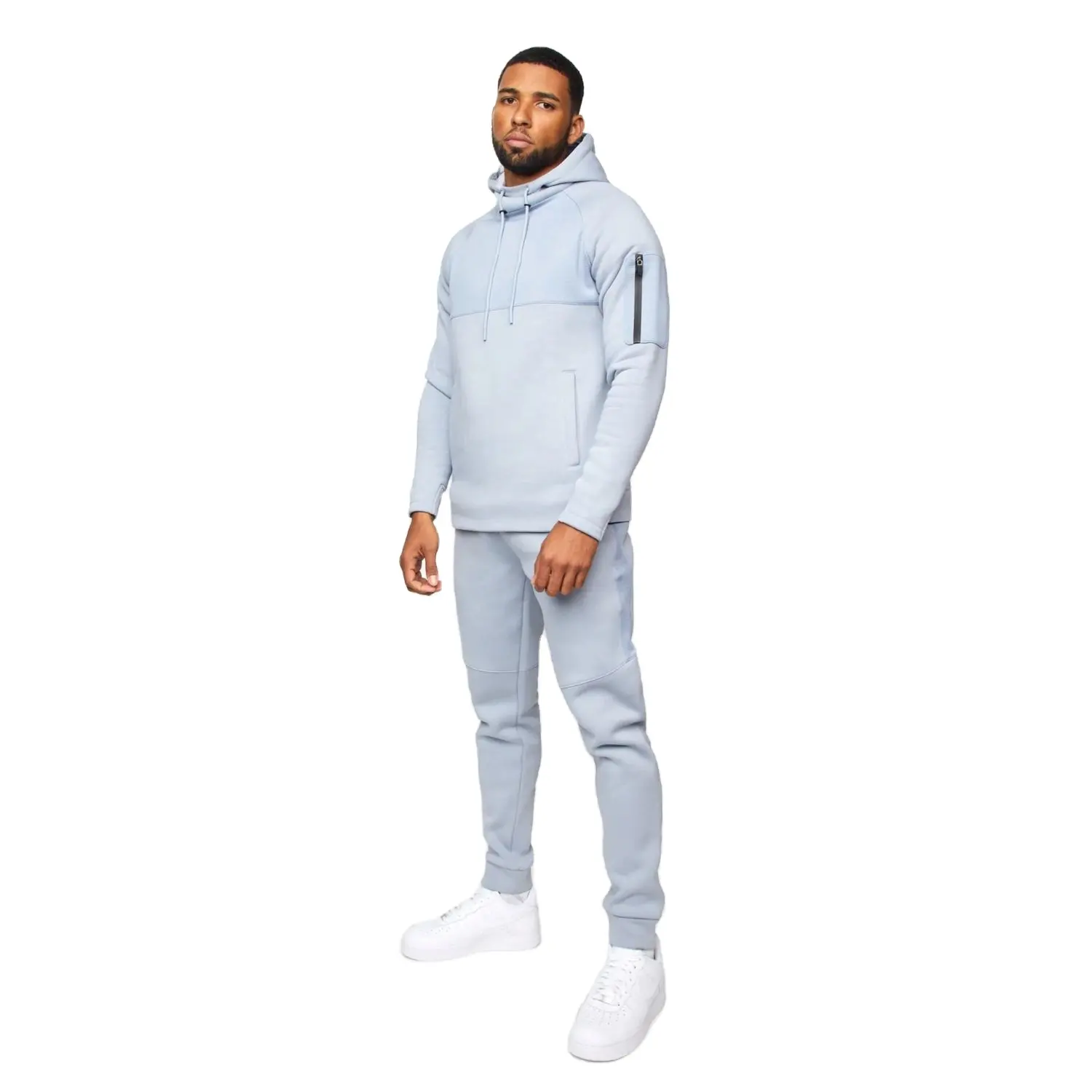 Nhãn Hiệu Riêng Trống Mồ Hôi Phù Hợp Với Theo Dõi Người Đàn Ông Đồng Bằng Tracksuit Tùy Chỉnh Sweatsuit Với Logo Trang Phục Mùa Hè Hai 2 Mảnh Ngắn Thiết Cho Nam Giới