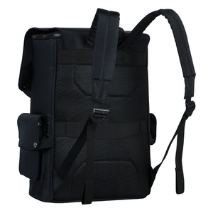 Sac à dos unisexe en polyester pour ordinateur portable, design tendance et imperméable avec fermeture éclair et motif à fils, fabriqué au Vietnam - Product Image 5