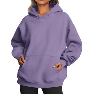 Sudadera con capucha extragrande personalizada para mujer, de algodón, estilo urbano, a la moda. - Product Image 4