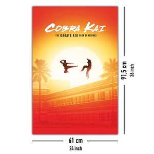 Cobra Kai karate KID The Saga ยังคงโปสเตอร์สไตล์โมเดิร์นสำหรับใช้ติดผนัง - Product Image 4