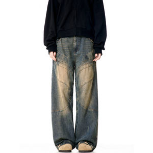 Classic <b>mens</b> <b>jeans</b> denim trousers slim straight fit skinny <b>ripped</b> distressed casual trendy stylish fashion bulk wholesale - Product Image 2