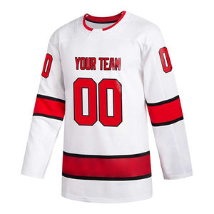 Uniforme de Hockey sobre Hielo de Alta Calidad, Ropa Deportiva de Manga Larga, 100% Poliéster, Ligero, de Secado Rápido, Antibacteriano, Servicio OEM - Product Image 3