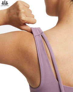 Sujetador Deportivo Transpirable y Ecológico para Mujer, OEM |   Sujetador deportivo para gimnasio y yoga con soporte medio |   Venta al por Mayor de Marca Privada - Product Image 6