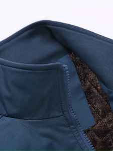 Nouvelle veste universitaire en toile de qualité supérieure Hip Hop, logo personnalisé sur le devant, unisexe, décontractée, pour l'hiver, style baseball, vente en gros - Product Image 3