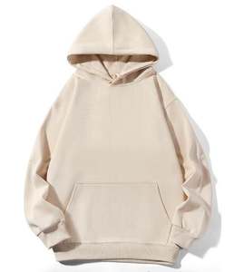 Vente en gros 2025 Nouvel arrivage OEM Best 360g 100% coton Sweat à capuche vierge unisexe Impression de logo personnalisé brodé hiver teint uni - Product Image 2