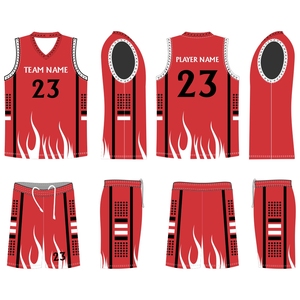 Uniforme de basket-ball en maille vintage de haute qualité pour hommes Short en jersey respirant Style rétro impression numérique All-Team Made America - Product Image 4