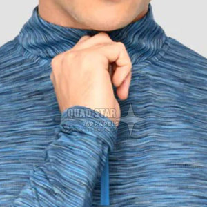 เสื้อแจ็คเก็ตแขนยาวสไตล์สตรีทแวร์สำหรับผู้ชาย แบบซิป ¼ ตัว  สำหรับฤดูหนาว  ออกแบบโลโก้ของคุณเองได้  เสื้อแจ็คเก็ตแบบซิป ¼ ตัวสำหรับผู้ชาย - Product Image 3