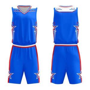 Conjunto de uniforme de baloncesto para hombre, jersey y pantalones cortos de secado rápido y transpirables, ropa deportiva de entrenamiento, cómoda, duradera y de alto rendimiento - Product Image 3