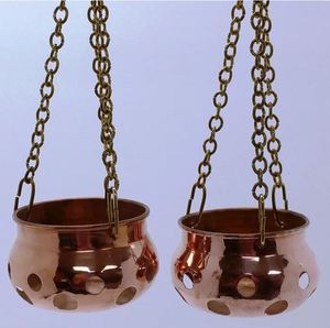 เชิงเทียนโลหะแนววินเทจแบบโบราณที่วางเทียนในร่มกลางแจ้งเทียนทีไลท์เซรามิกบ้านโรงแรมสำนักงานงานแต่งงานปาร์ตี้มีกลิ่นหอม - Product Image 1