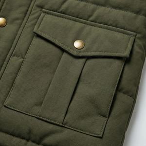 Nouvelle veste parka classique à capuche pour homme confortable 2025, parka personnalisable de qualité supérieure - Product Image 5