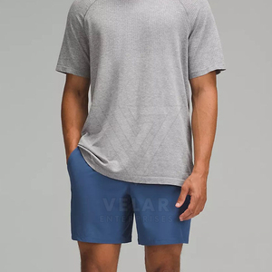 OEM Service Wholesale Custom Design Men's Athletic Shorts Sport Wear New Arrival Private <b>Label</b> 100% Polyester Solid Breathable - Product Image 2