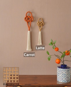 Decoración de Pared de Tela Estilo Cuerda para una Decoración del Hogar Elegante, Exhibición Interior Moderna y Estilo de Habitación Elegante, Venta al por Mayor desde India - Product Image 5