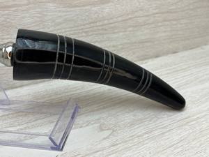 Abrebotellas pulido hecho a mano tamaño XL cuerno de búfalo de buey Real regalo de Navidad único para hombres mujeres para cerveza Pop Cap Bar uso - Product Image 3