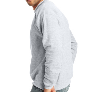 Sweat-shirt à capuche unisexe en molleton polyester/coton de haute qualité, couleur unie, brodé, anti-boulochage, pas cher, pour homme - Product Image 2
