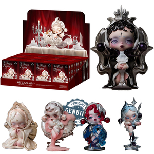 100% Original POP MART SKULLPANDAA the Feast Has Begun Poupée en PVC Jouets Boîte mystère Boîte aveugle Alarme Cadeaux pour filles Cadeaux pour enfants - Product Image 1