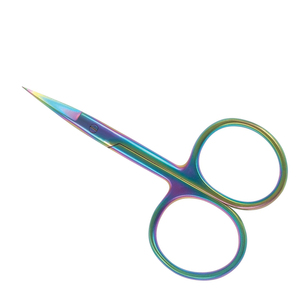 Rainbow Color Coated 4" Purpose Scissors Sharp Blade Joint Fly Tying Scissors Premium Quality Fly <b>Fishing</b> Scissors - Product Image 3