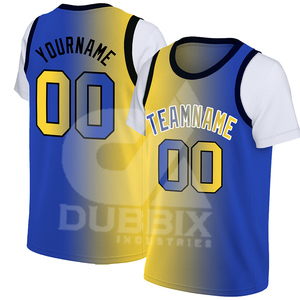 Maillots de basket-ball en mesh pour adultes sur mesure en gros, 100% polyester, vêtements de sport réversibles, tailles XS à XL - Product Image 3