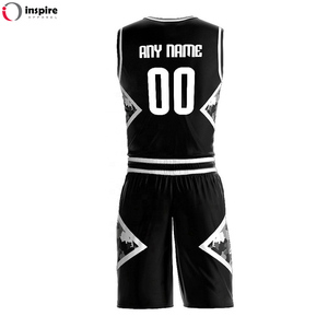 Fabrication de la meilleure qualité, OEM, ensemble d'uniformes de basket-ball personnalisés sublimés réversibles en gros par Inspire Apparel - Product Image 3