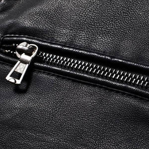 เสื้อแจ็กเก็ตหนังใส่ได้ทั้งชายและหญิงเสื้อแนวสตรีทสำหรับฤดูหนาวมีบริการ OEM & ODM - Product Image 2