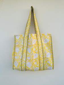 100% coton indien matelassé Mini sac à bandoulière pour femmes petit Shopping & épicerie stockage été & hiver cadeau pour elle - Product Image 6