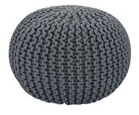 Pouf rond en coton et ensemble de tapis pour mariage/fête Conceptions assorties douces et imperméables pour le salon Technique au crochet