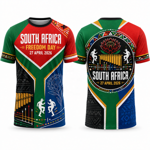 T-shirt personnalisé Journée de la Liberté d'Afrique du Sud 2026 – Célébration Nationale, Festival Culturel – Chemises d'événement imprimées par sublimation intégrale - Product Image 3