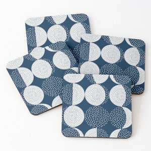 Hot Sale Acacia Solid Wood <b>Coaster</b> <b>Set</b> with Holder Insulation Mat for Home Trendy Product for Table Decoration - Product Image 1