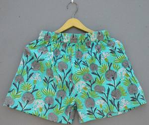 Calzoncillos bóxer cómodos y suaves hechos a mano Unisex, cordón elástico, bloque de mano, tela estampada, tamaño XS, decoración de bolsillo para hombres y mujeres - Product Image 1