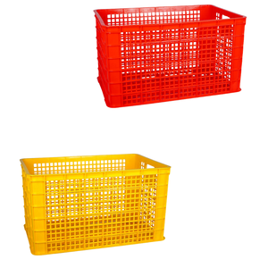 Thùng nhựa 5052 với bánh xe giỏ lưu trữ bằng nhựa với thiết kế lưới bền và lý tưởng cho trái cây, dụng cụ hoặc vật tư văn phòng - Product Image 1