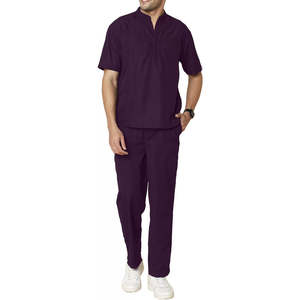 Uniformes Médicos Unisex de Verano 2025, Conjuntos de Uniformes de Enfermería de Primera Calidad, Tela de Lona, Venta al Por Mayor de Fábrica, Los Mejores Uniformes de Enfermera - Product Image 1