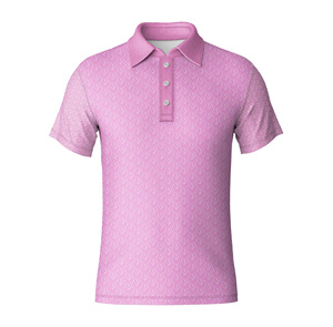 T-shirt en jersey de coton respirant à manches courtes pour hommes et femmes, col boutonné, vente en gros, service OEM Pakistan, 2023 - Product Image 3