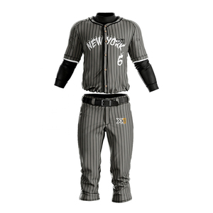 Uniformes de béisbol ligeros de la mejor calidad del fabricante superior Diseño de conjunto transpirable de moda de tendencia - Product Image 1