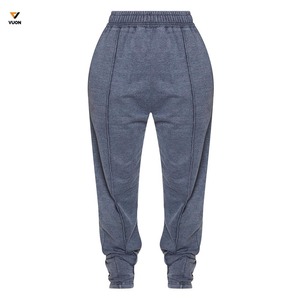 Pantalon de survêtement luxueux taille haute pour femmes grande qualité grande taille pantalons de survêtement décontractés lavage à l'acide élastique imprimé Style Streetwear - Product Image 6
