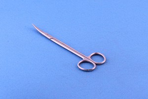 Tijera quirúrgica de cirugía médica de alta calidad, tijera curva quirúrgica de tipo estándar de punta afilada, tamaño personalizable de 11,5 CM a 15 CM - Product Image 3