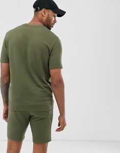 Camiseta de manga corta de algodón pesado de alta calidad hecha a medida profesional, pantalones cortos con traje, conjunto de 2 piezas de verano para hombres - Product Image 6