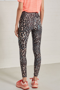 Leggings sublimés personnalisés avec logo pour femmes grandes tailles, taille haute, effet push-up, élastiques, vêtements de sport pour filles - Product Image 4
