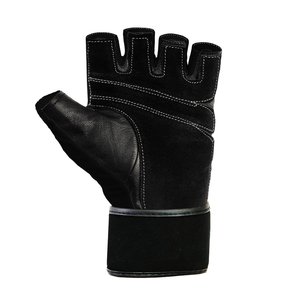 Unisex Half Finger Non-Slip <b>Weightlifting</b> Gym Gloves High Quality Custom Logo Nylon - Product Image 2