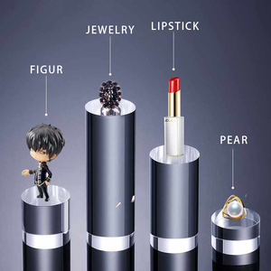 New Design Polished Solid Acrylic Cylinders, Holiday Acrylic Circular Riser <b>Block</b>, Round Acrylic Solid <b>Block</b> Display Cube - Product Image 3