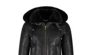 Nouvelle arrivée vestes en cuir véritable personnalisées femmes à la mode à bas prix veste d'hiver coton remplissage fermeture éclair quantité en vrac - Product Image 5