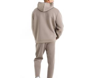 Chándal cortavientos de nailon con logotipo personalizado OEM y ODM Conjunto de chaqueta y pantalón con cremallera y logotipo DTF de 2 piezas - Product Image 2