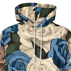 เสื้อฮู้ดดี้ไซส์ใหญ่พิเศษสำหรับผู้ชาย ผ้าฝ้าย 100% แบบเรียบ สวมใส่สบายในฤดูหนาว ออกแบบโลโก้ได้ตามต้องการ - Product Image 4