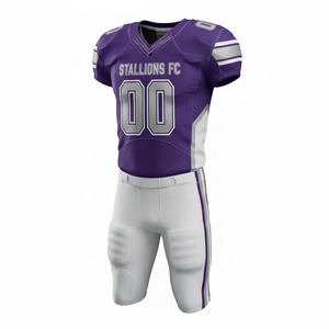 Uniforme de Fútbol Americano Personalizado, Conjunto Completo de Camiseta y Pantalones, Ropa Deportiva Personalizada para Equipos, para Hombres, Jóvenes y Adultos - Product Image 2