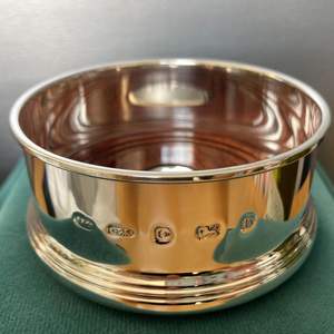 Luxury Stainless Steel Nickel Plated <b>Bottle</b> <b>Coaster</b> for Dining Table Home Bar Kitchen Decor Handmade Durable Bar Accessories Set - Product Image 4