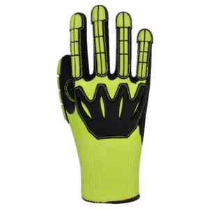 Gants de mécanicien en cuir antichocs Sauvetage Antidérapant Industrie Construction Extérieur Robuste Gants de mécanicien en cuir personnalisés - Product Image 1