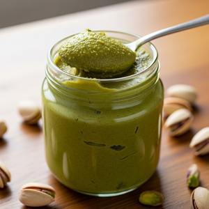 เนยพิสตาชิโอออร์แกนิกสดและธรรมชาติทำจากถั่วคั่วระดับพรีเมียมสำหรับมื้ออาหารที่สะอาด - Product Image 2