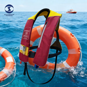 Giubbotto di Salvataggio Gonfiabile Multifunzionale Tipo 150N Staccabile per Sicurezza Marina - Product Image 6