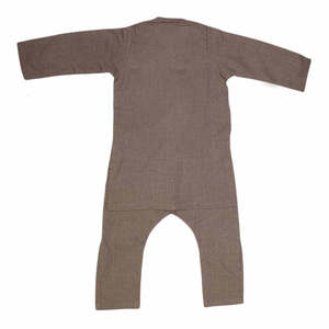 ชุดสูทปักลายสำหรับเด็กผู้ชาย - สีน้ำตาล - Product Image 4